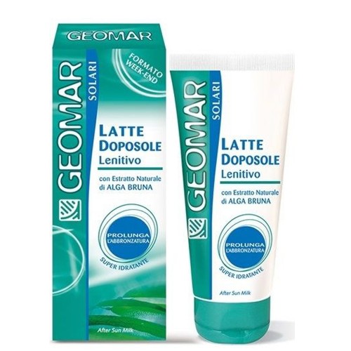 Geomar Latte Doposole Lentivo, Con Estratto Naturale Di Alga Bruna